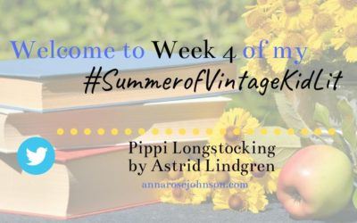 Week Four of My #SummerofVintageKidLit – Pippi Longstocking!