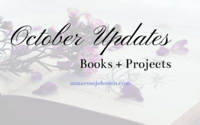 October Updates: Books + Projects