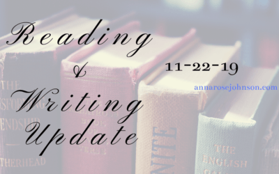 Reading + Writing Update 11/22/19